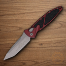 Microtech Auto Socom Elite Folding Knife 4" Premium Steel Blade Merlot/Black Aluminum Handle