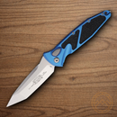 Microtech Auto Socom Elite Folding Knife 4" Bohler M390MK Steel Blade Blue/Black Aluminum Handle