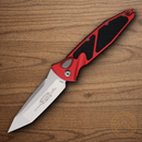 Microtech Auto Socom Elite Folding Knife 4" Bohler M390MK Steel Blade Red/Black Aluminum Handle