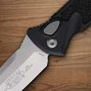 Microtech Auto Socom Elite Folding Knife 4" Premium Steel Blade Black Aluminum Handle