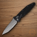 Microtech Auto Socom Elite Folding Knife 4" Premium Steel Blade Black Aluminum Handle