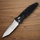 Microtech Auto Socom Elite Folding Knife 4" Bohler M390MK Steel Blade Black Aluminum Handle