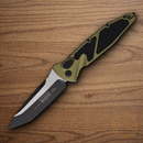 Microtech Auto Socom Elite Folding Knife 4" Premium Steel Blade OD Green/Black Aluminum Handle