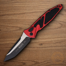 Microtech Auto Socom Elite Folding Knife 4" Bohler M390MK Steel Blade Red/Black Aluminum Handle