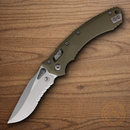 Microtech Amphibian Folding Knife 4" Bohler M390MK Steel Blade OD Green G10 Handle
