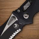 Microtech Amphibian Folding Knife 4" Bohler M390MK Steel Blade Black G10 Handle