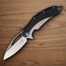 Microtech Matrix Folding Knife 4" Premium Steel Blade Titanium/Carbon Fiber Handle