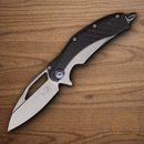 Microtech Matrix Folding Knife 4" Premium Steel Blade Titanium/Carbon Fiber Handle