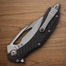 Microtech Matrix Folding Knife 4" Premium Steel Blade Titanium/Carbon Fiber Handle