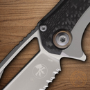 Microtech Matrix Folding Knife 4" Premium Steel Blade Titanium/Carbon Fiber Handle
