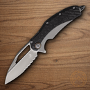 Microtech Matrix Folding Knife 4" Premium Steel Blade Titanium/Carbon Fiber Handle