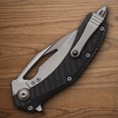 Microtech Matrix Folding Knife 4" Premium Steel Blade Titanium/Carbon Fiber Handle