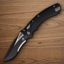 Microtech Amphibian Folding Knife 4" Bohler M390MK Steel Blade Black Aluminum Handle