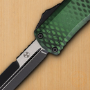 Microtech Auto Hera II Mini Folding Knife 3" Two-Tone Premium Steel Blade Aluminum Handle
