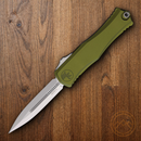 Microtech Auto Hera II D/E Folding Dagger 4" Double Edge Bohler M390MK Steel Blade Aluminum Handle