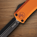 Microtech Auto Hera II Mini Folding Knife 3" Bohler M390MK Steel Blade Tan Aluminum Handle