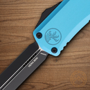Auto Hera II Mini Folding Knife 3" Bohler M390MK Steel Blade Turquoise Aluminum Handle
