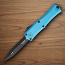 Auto Hera II Mini Folding Knife 3" Bohler M390MK Steel Blade Turquoise Aluminum Handle