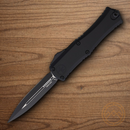 Auto Hera II Mini Folding Knife 3" Bohler M390MK Steel Blade Black Aluminum Handle