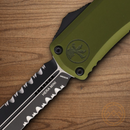 Auto Hera II Mini Folding Knife 3" Bohler M390MK Steel Blade OD Green Aluminum Handle