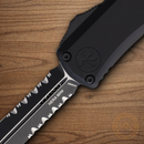 Auto Hera II Mini Folding Knife 3" Premium Steel Blade Black Aluminum Handle