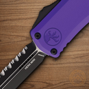 Auto Hera II Mini Folding Knife 3" Bohler M390MK Steel Blade Purple Aluminum Handle