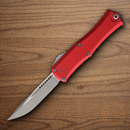 Microtech Auto Hera II Mini Folding Knife 3" Bohler M390MK Steel Blade Red Aluminum Handle