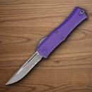 Microtech Auto Hera II Mini Folding Knife 3" Bohler M390MK Steel Blade Purple Aluminum Handle