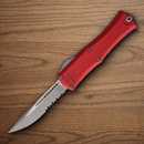Microtech Auto Hera II Mini Folding Knife 3" Bohler M390MK Steel Blade Red Aluminum Handle