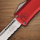 Microtech Auto Hera II Mini Folding Knife 3" Bohler M390MK Steel Blade Red Aluminum Handle
