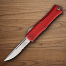 Microtech Auto Hera II Mini Folding Knife 3" Bohler M390MK Steel Blade Red Aluminum Handle