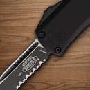 Microtech Auto Hera II Mini Folding Knife 3" Bohler M390MK Steel Blade Black Aluminum Handle