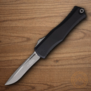 Microtech Auto Hera II Folding Knife 4" Premium Steel Blade Black Aluminum Handle