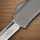 Microtech Auto Hera II Folding Knife 4" Premium Steel Blade Stonewash Aluminum Handle