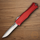 Microtech Auto Hera II Folding Knife 4" Premium Steel Blade Red Aluminum Handle