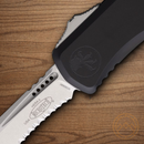 Microtech Auto Hera II Folding Knife 4" Premium Steel Blade Black Aluminum Handle