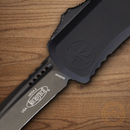 Microtech Auto Hera II Folding Knife 4" Premium Steel Blade Black Aluminum Handle