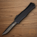 Microtech Auto Hera II Folding Knife 4" Premium Steel Blade Black Aluminum Handle