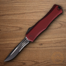 Microtech Auto Hera II Folding Knife 4" Premium Steel Blade Merlot Aluminum Handle