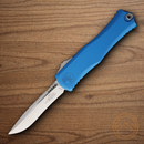 Microtech Auto Hera II Folding Knife 4" Premium Steel Blade Blue Aluminum Handle