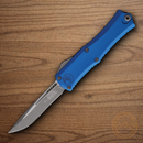Microtech Auto Hera II Mini Folding Knife 3" Bohler M390MK Steel Blade Blue Aluminum Handle