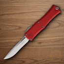 Microtech Auto Hera II Mini Folding Knife 3" Bohler M390MK Steel Blade Red Aluminum Handle