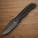 Microtech Anax Folding Knife 3.63" Premium Steel Blade Titanium/Carbon Fiber Handle