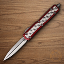 Microtech Auto Makora Folding Knife 3.38" Stainless Steel Blade Aluminum Handle