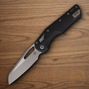 Microtech MSI Folding Knife 3.75" Apocalyptic Finish Bohler M390MK Steel Blade Black G10 Handle