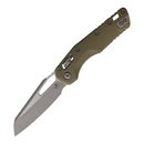 Microtech MSI Folding Knife 3.75" Bohler M390MK Steel Blade OD Green G10 Handle