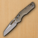 Microtech MSI Folding Knife 3.75" Apocalyptic Finish Bohler M390MK Steel Blade Tan G10 Handle