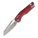Microtech MSI Folding Knife 3.75" Bohler M390MK Steel Blade Merlot Aluminum Handle