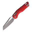 Microtech MSI Folding Knife 3.75" Bohler M390MK Steel Blade Red Aluminum Handle