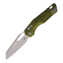 Microtech MSI Folding Knife 3.75" Bohler M390MK Steel Blade OD Green Aluminum Handle